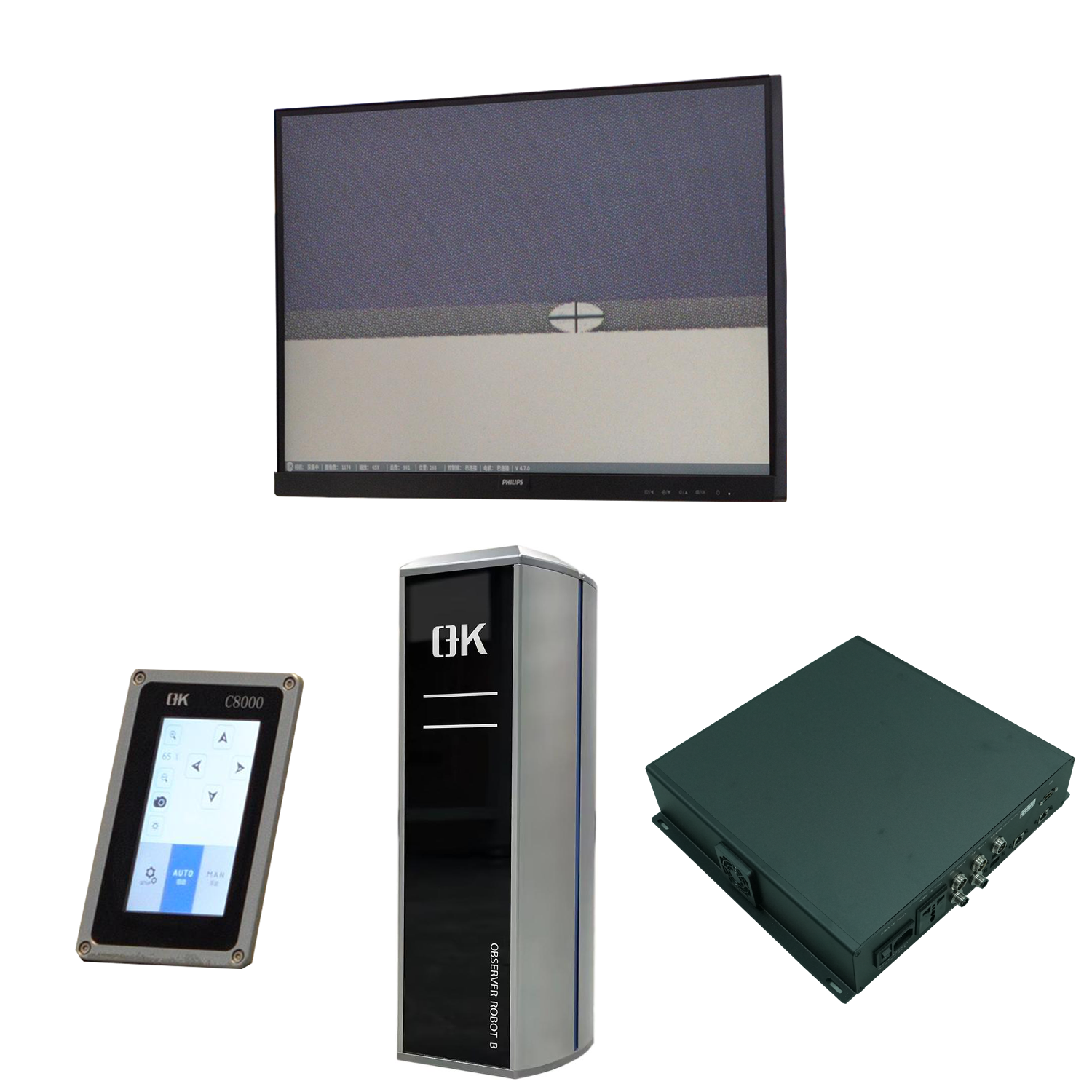 O+K video web camera print image inspection system quality checking system for printing machine