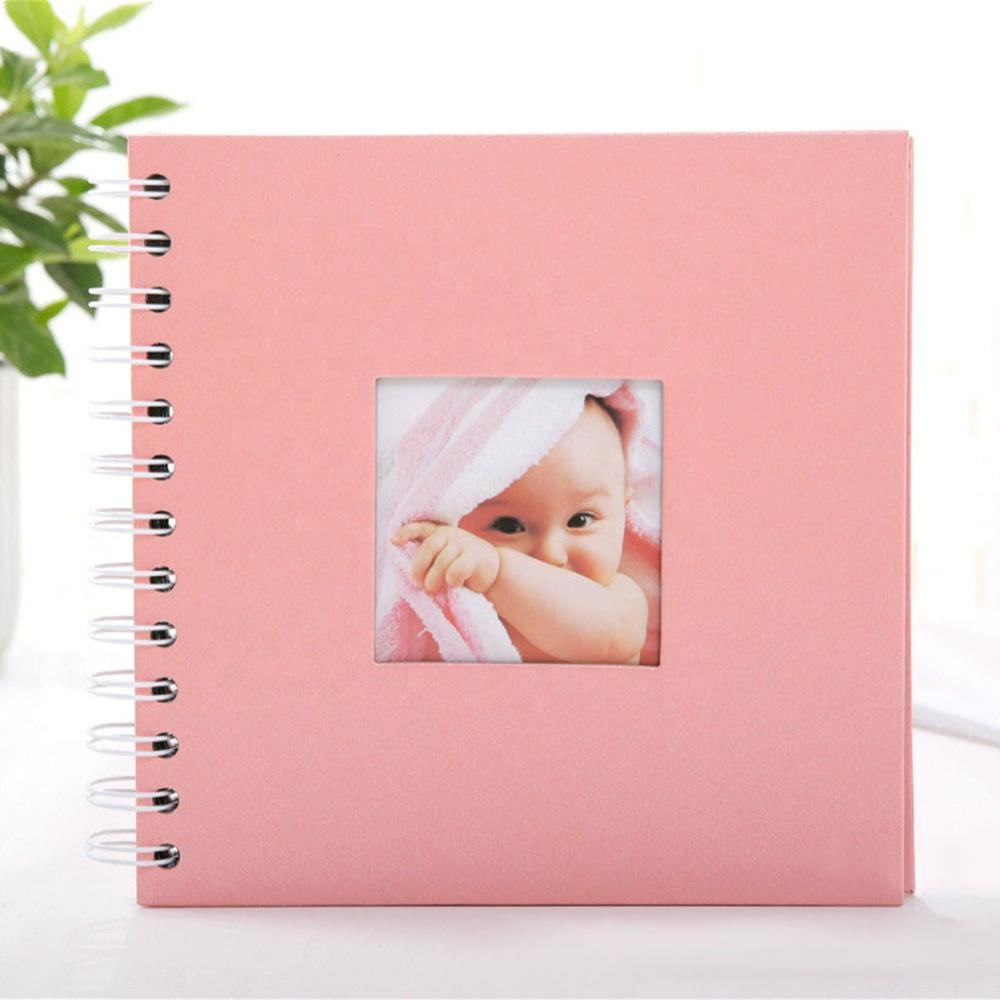 custom print high quality diy baby photo album memory book