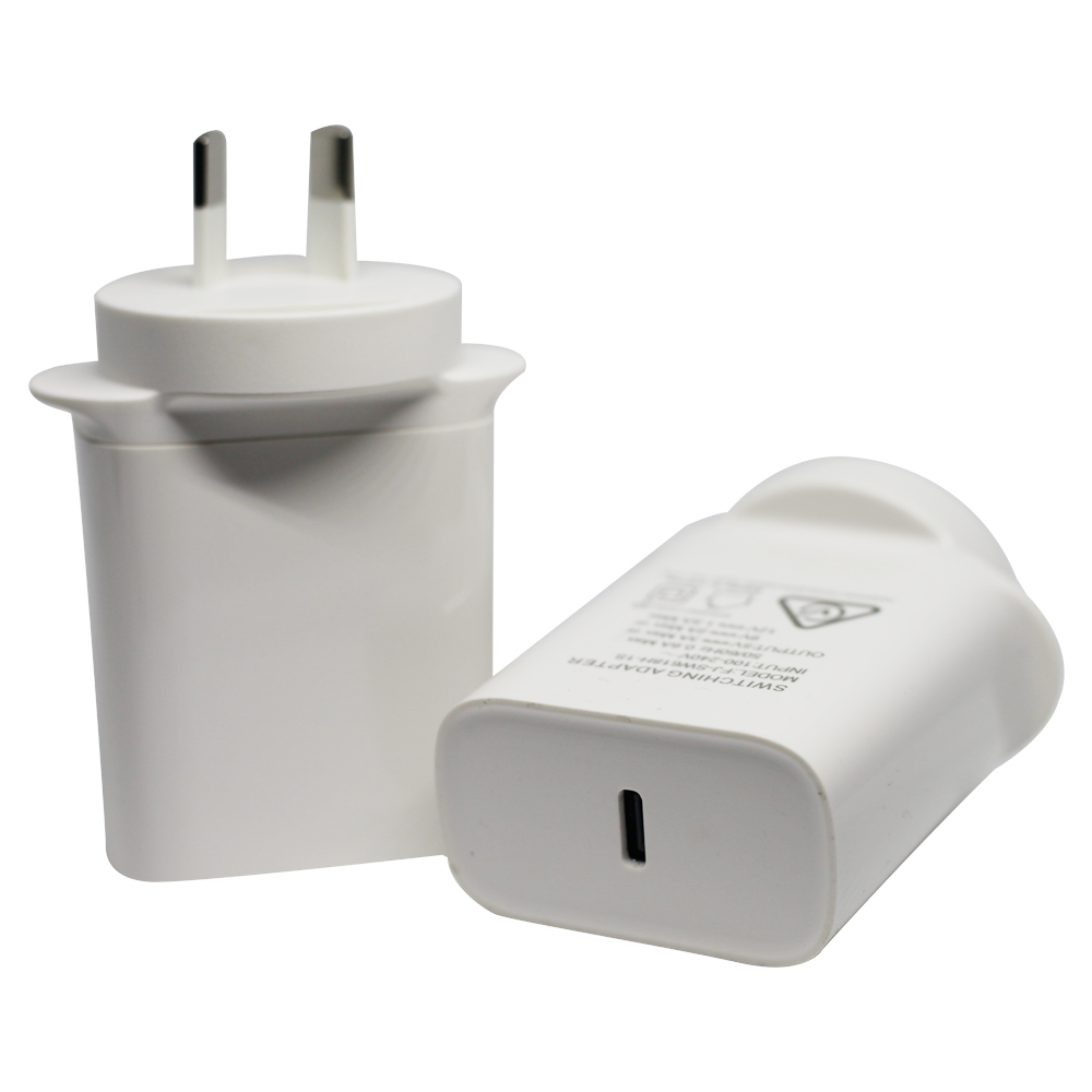 2020 новый дизайн 18 Вт Usb Type C PD зарядное устройство с сертификатом SAA C-tick Rcm для Iphone