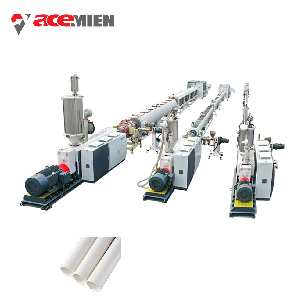 2021 Acemien, 560-800 мм, 315-630 мм, пластиковая линия производства пвх, PPR, HDPE, PE, PP, PVC профилей, машина для производства труб