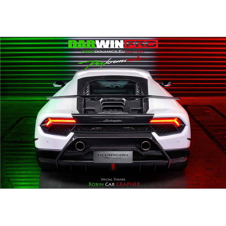 Задний бампер из углеродного волокна DarwinPRO для Lamborghini Huracan Lp610 LP580