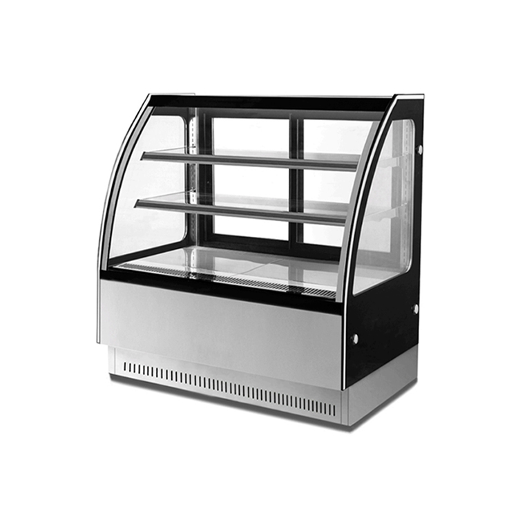 Factory Hot Sale Aucma Cake Display Cabinet Vertical Glass Cake Display Cabinet