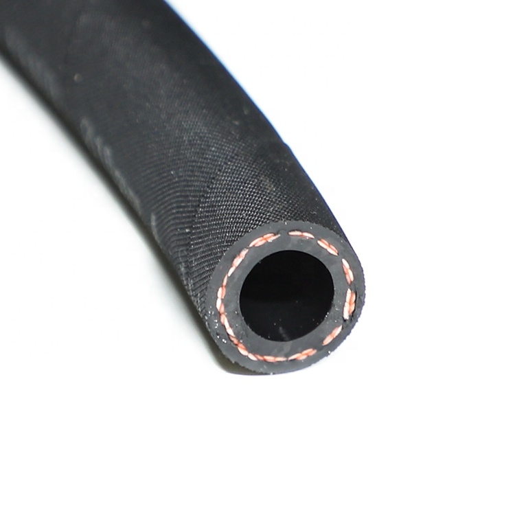 Best Quality Free Sample SAE J30 Fuel Tube Black Flexible Braided Hose In Fuel System Fuel Hose