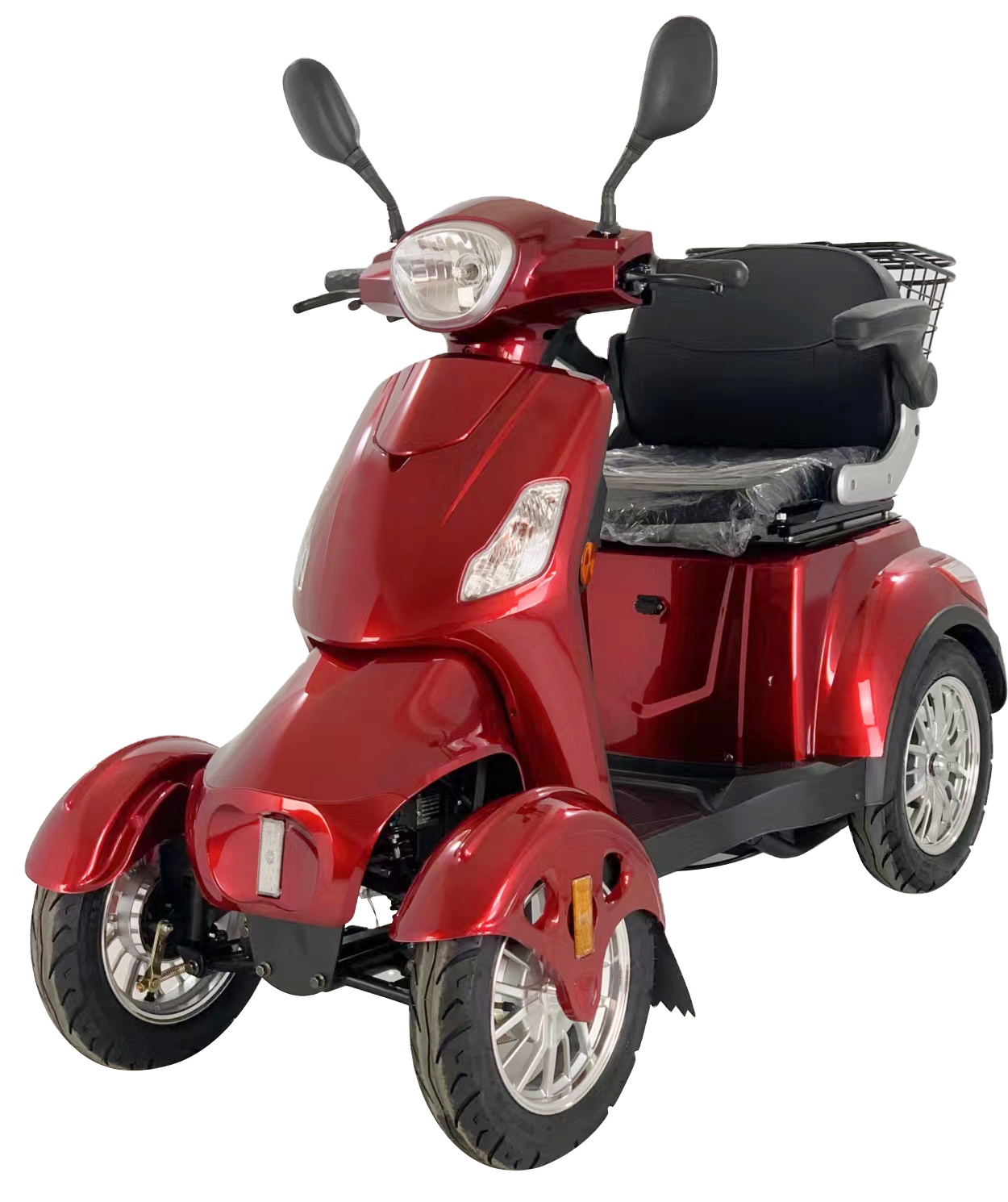 China disabled adult elder folding 4 wheel mobility electric scooter for elderly