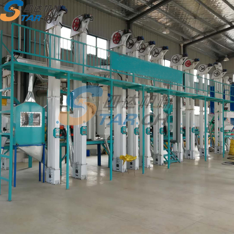 complete and automatic 2 ton per hour rice mill plant price
