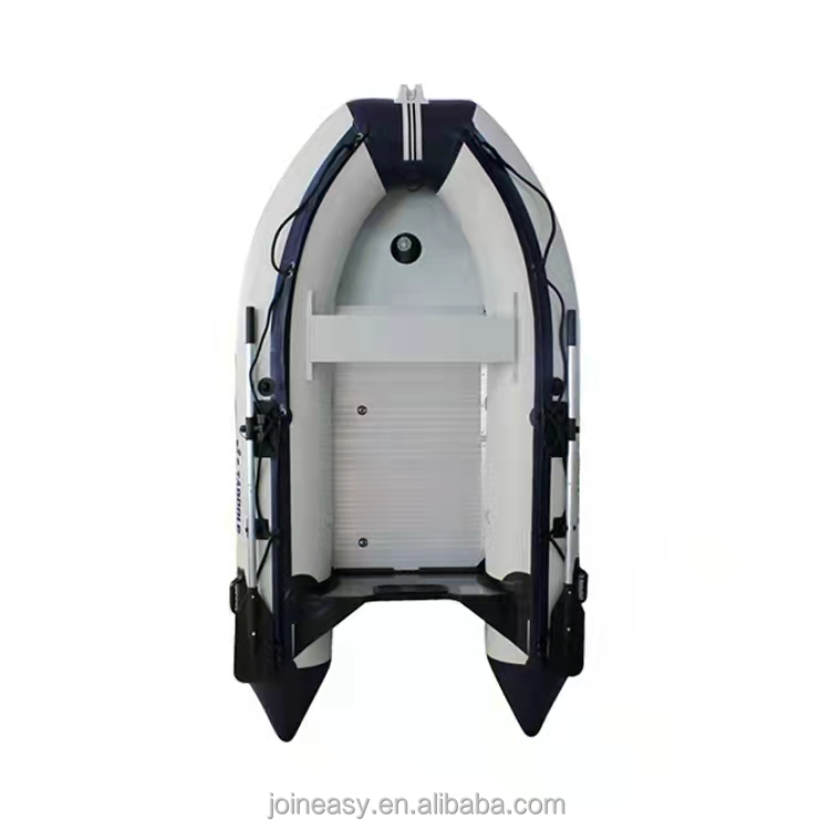 Thickened aluminum alloy bottom surfboat rescue boat pneumatic boat Rib boat lifeboat 3person 0.9-1.2mm PVC 270cm/106'