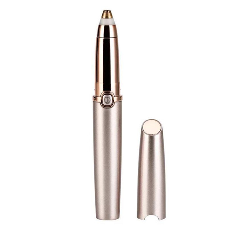Electric Eyebrow Trimmer Makeup Painless Eye Brow Epilator Mini Shaver Razors Portable Facial Hair Remover Women depilator new