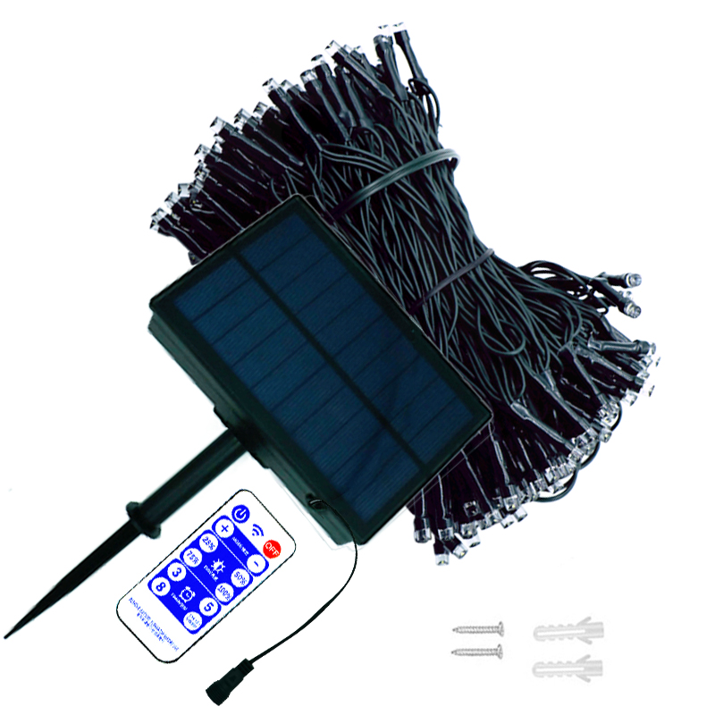 32M 300LED Outdoor LED Christmas Street Decoration Lights Sale Holiday Led Solar String Light