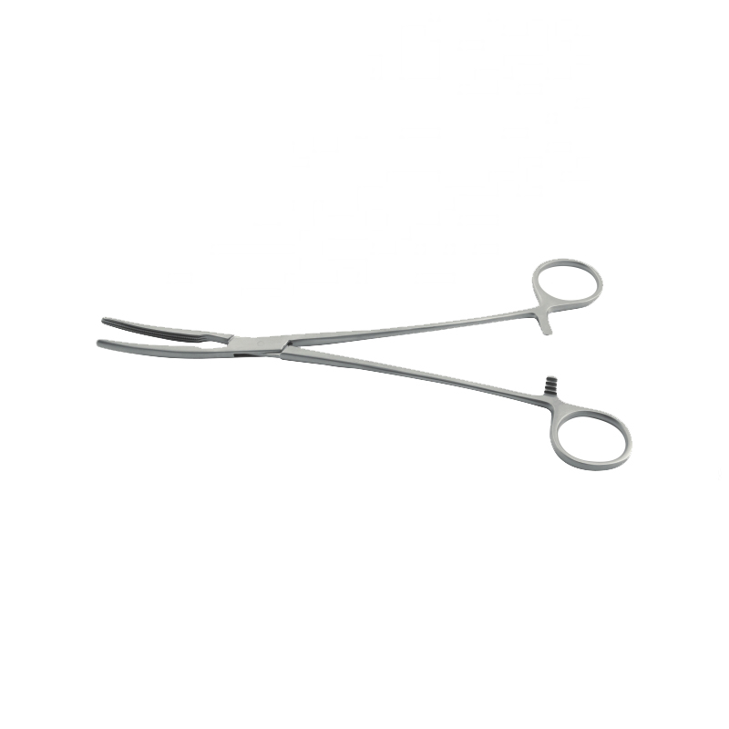 Gynecological instruments reusable hemostatic curved forceps gynecology surgery instrumental kit