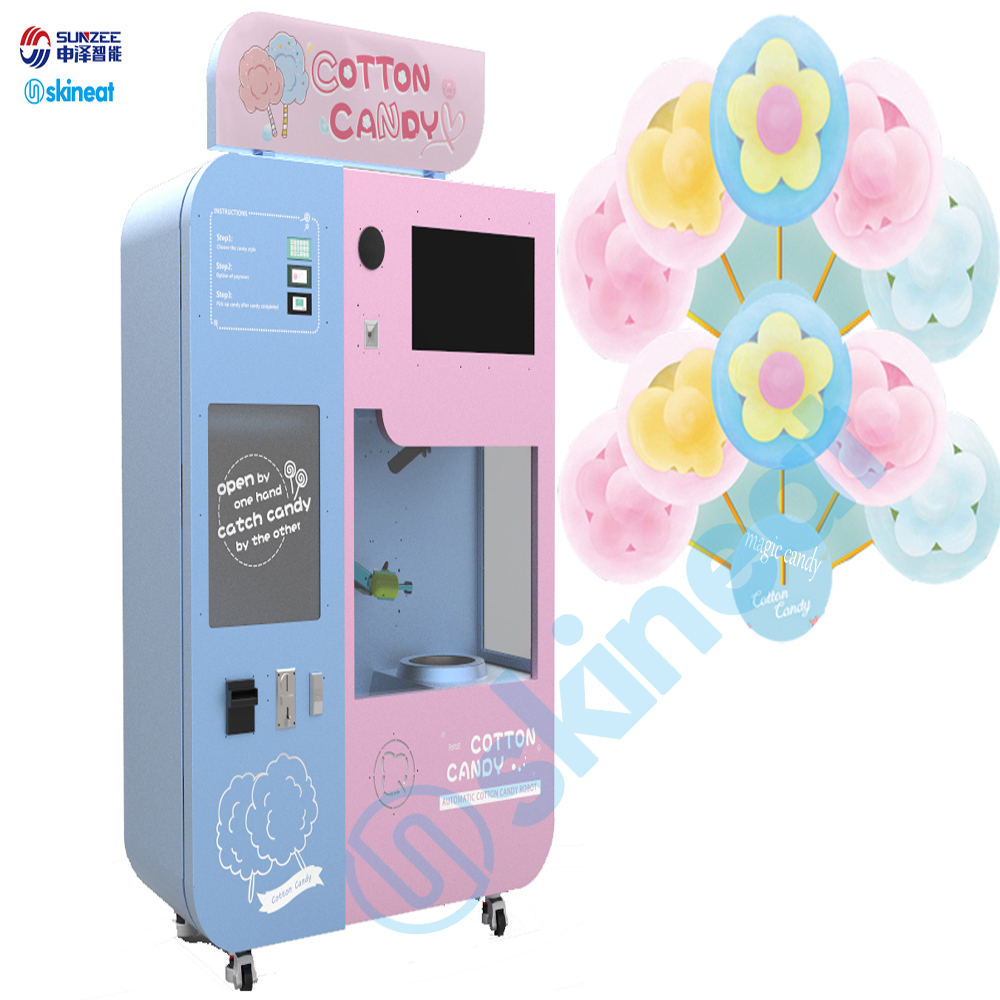 Automatic Cotton Floss Candy Machine Factory Direct for Sell Earn Money Machine Candy Robot