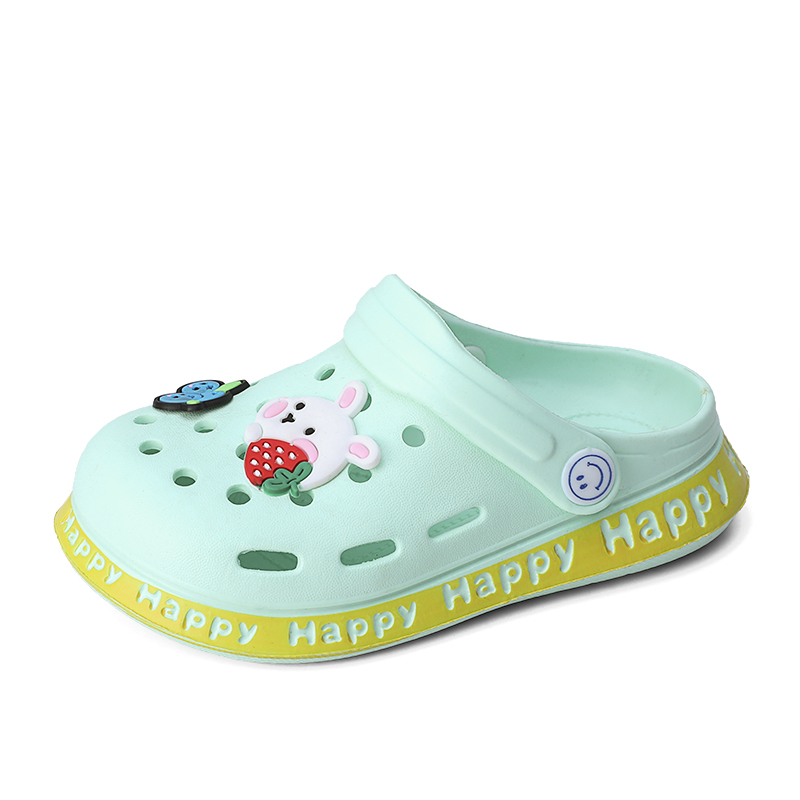 Newest Cute Clogs For Kids small size 24-29 Slip On Flat Heel Sandals Cute Garden Clogs Classic Sandals