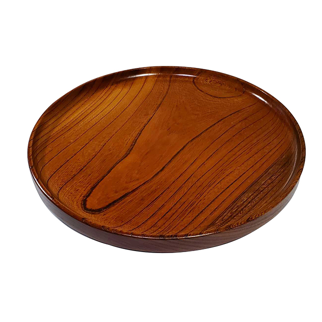 Natural wood grain zelkova wood lacquerware vase handicraft
