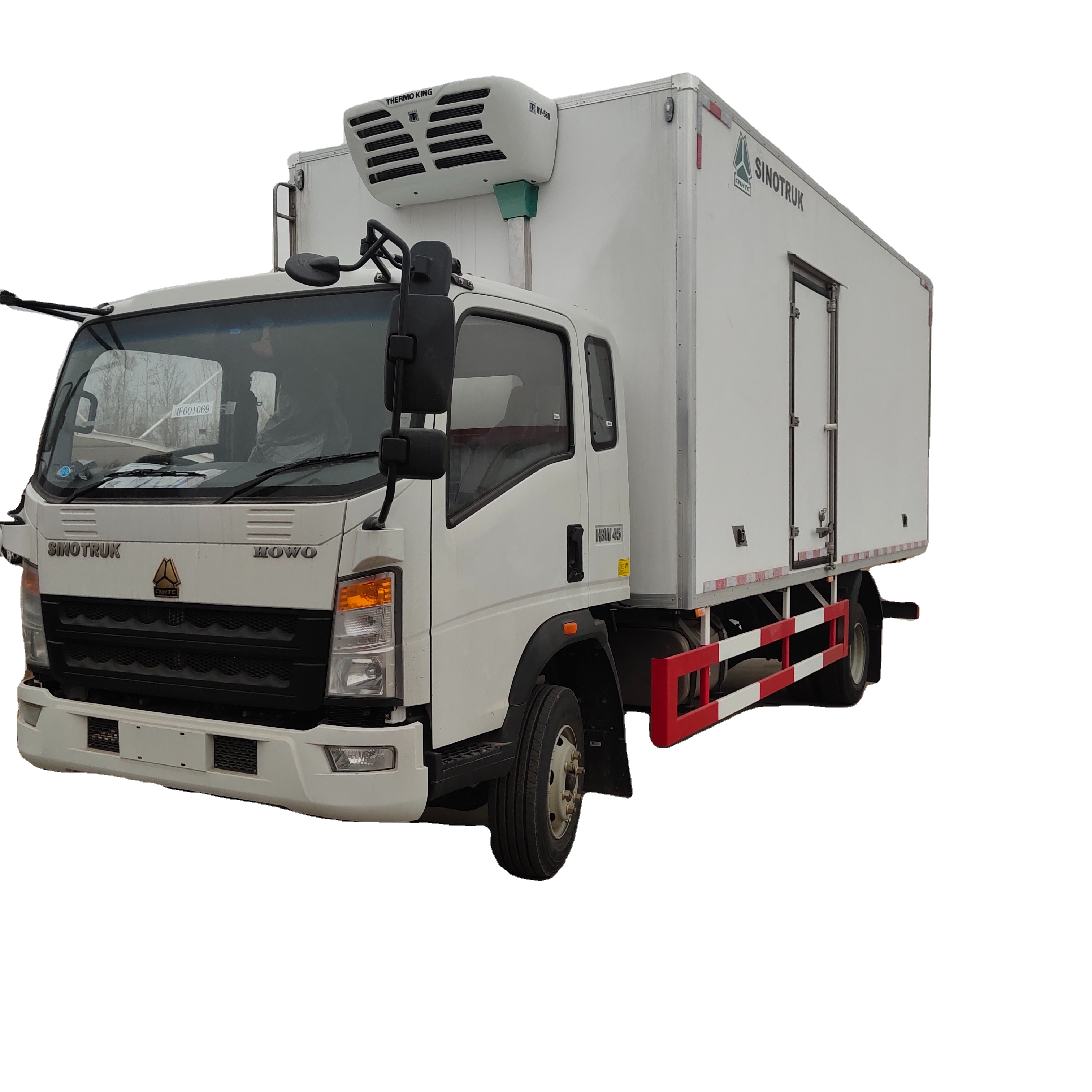 Низкая цена и хорошее качество, новый Холодильный грузовик Howo371hp Euro2 4x2 3-8 тонн Sinotruk для продажи