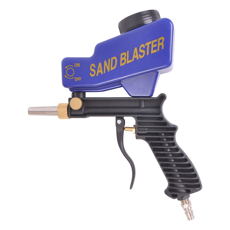 Winmax Portable Air Sand Blaster Gun Abrasive Media Handheld Sand Blasting Gun
