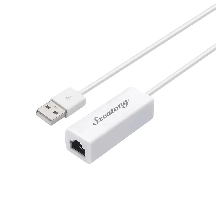 USB Ethernet adapter USB 2.0 network card to RJ45 Lan 10/100 Mbps external USB2.0 Lan card