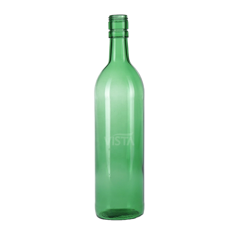 700 мл Бордо винная бутылка зеленая 75cl стеклянная бутылка с винтовой пробкой