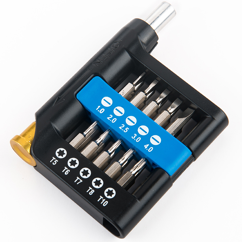 21pcs multifunctional household hand tools CR-V precision bits holder screwdriver bits set