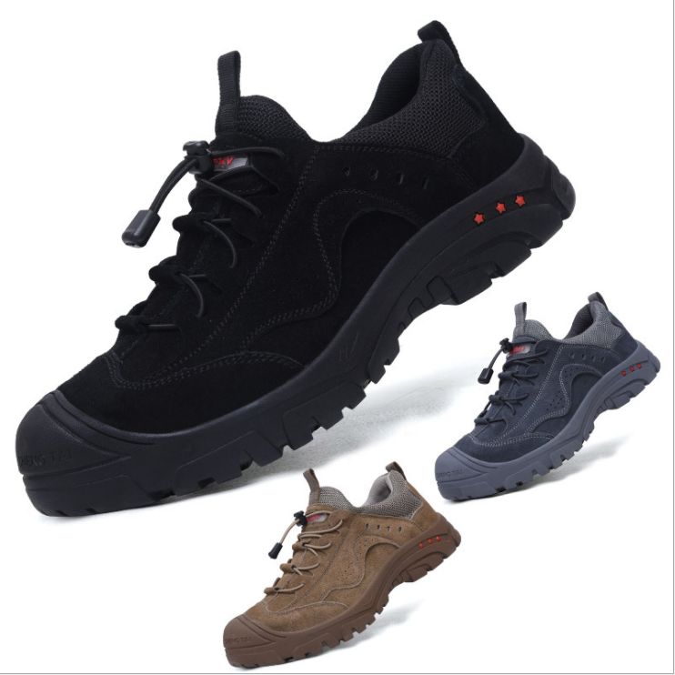 Cheap Leather Upper Hiking Shoes Outdoor