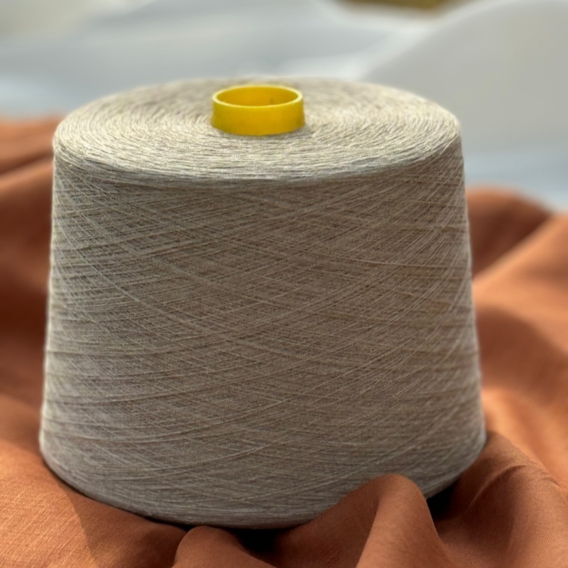 100% Natural Linen Yarn 24Nm/1 Wet Spun Eco-Friendly and Sustainable for Weaving and Knitting