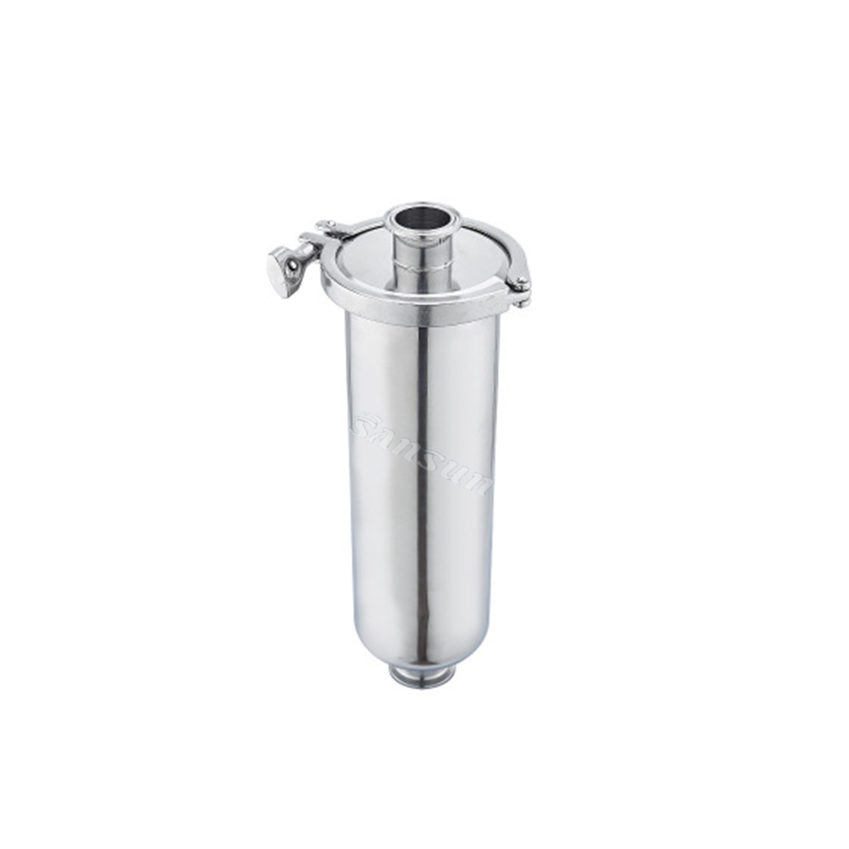 Sanitary Clamp/Weld/Thread Straight Strainer Food Grade Pipe Filter