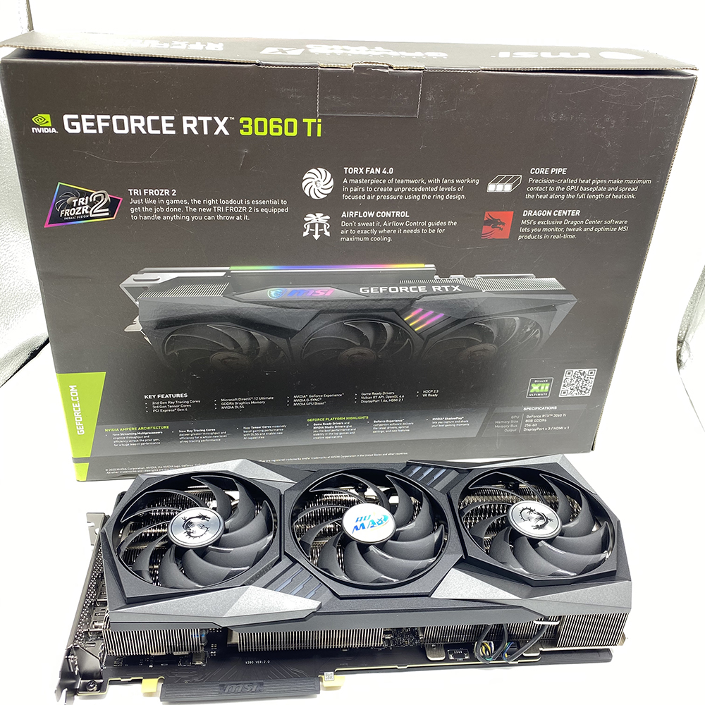 Nvidia Geforece RTX 3060ti мастер 24 г игровая видеокарта с 24 ГБ GDDR6X Поддержка карт памяти 2-way NVIDIA товарными знаками компании
