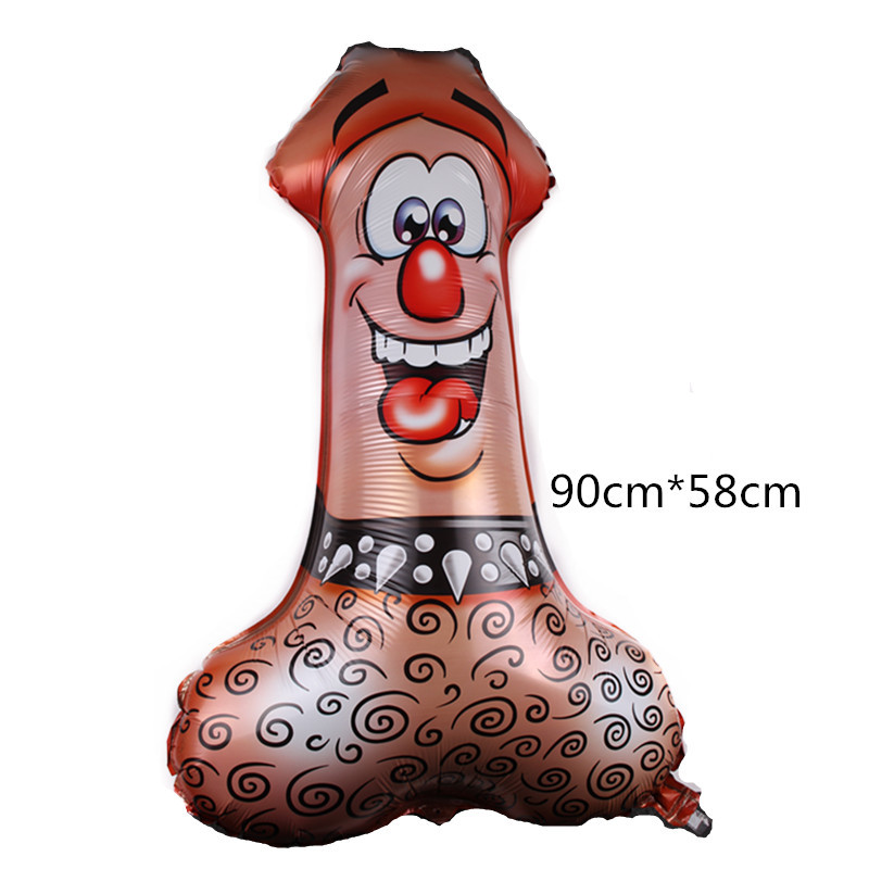 hintcan Trick balloons on Valentine's Day large size inflatable sexy foil balloon for adult party