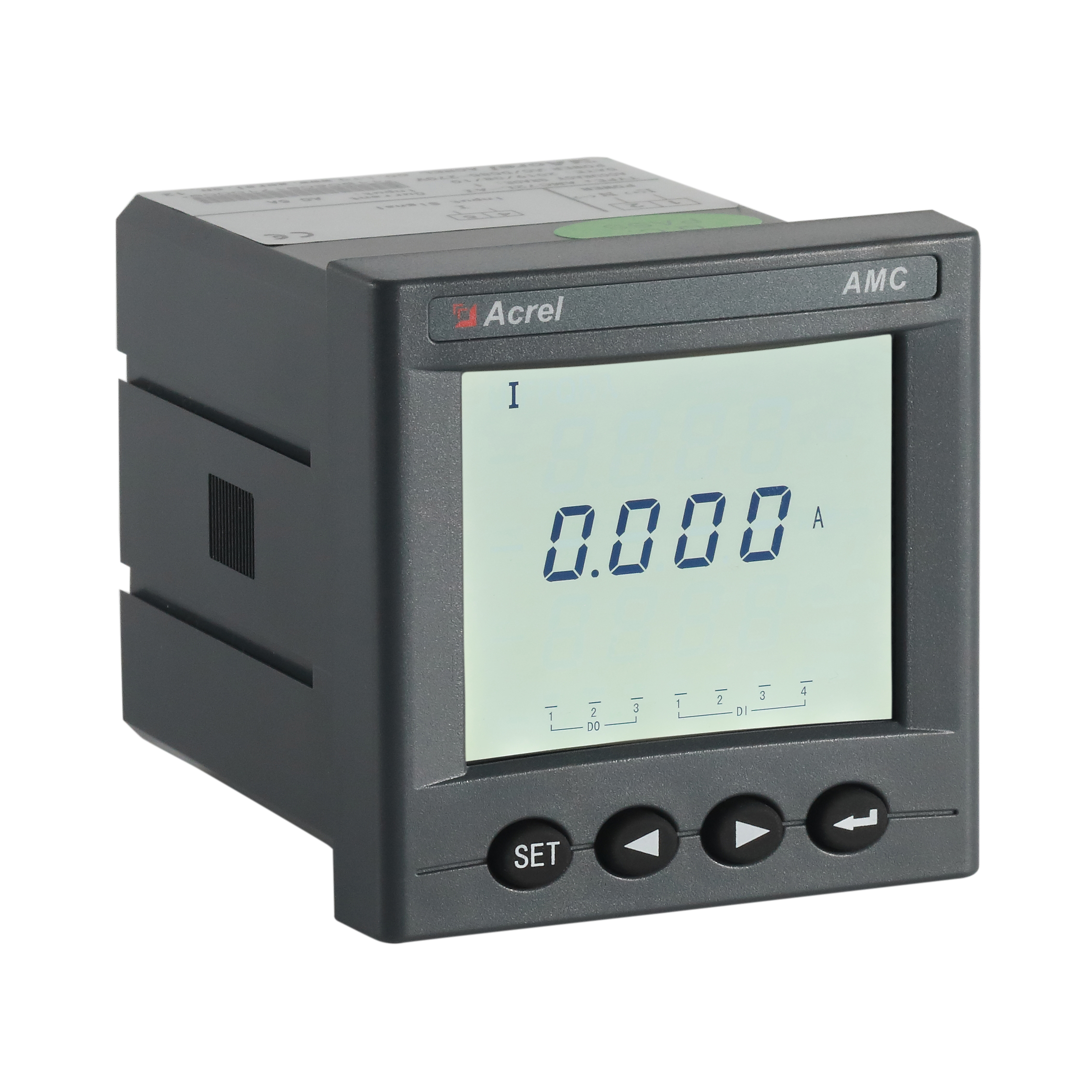 Acrel AMC72L-AI однофазный ЖК дисплей цифровой дисплей Смарт программируемый AC Амперметр 72*72 Панель метр