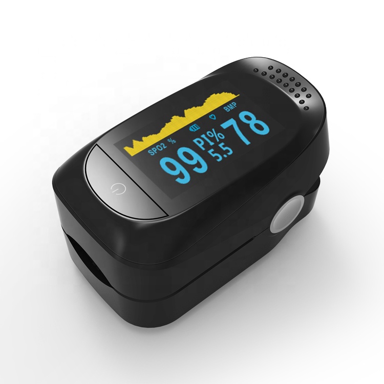 Handheld Electrical Pulse Oximeter Spo2 Finger Heart Rate Monitor Blood Oxygen Saturation Medical Oxymetre Pulse Meter For Adult