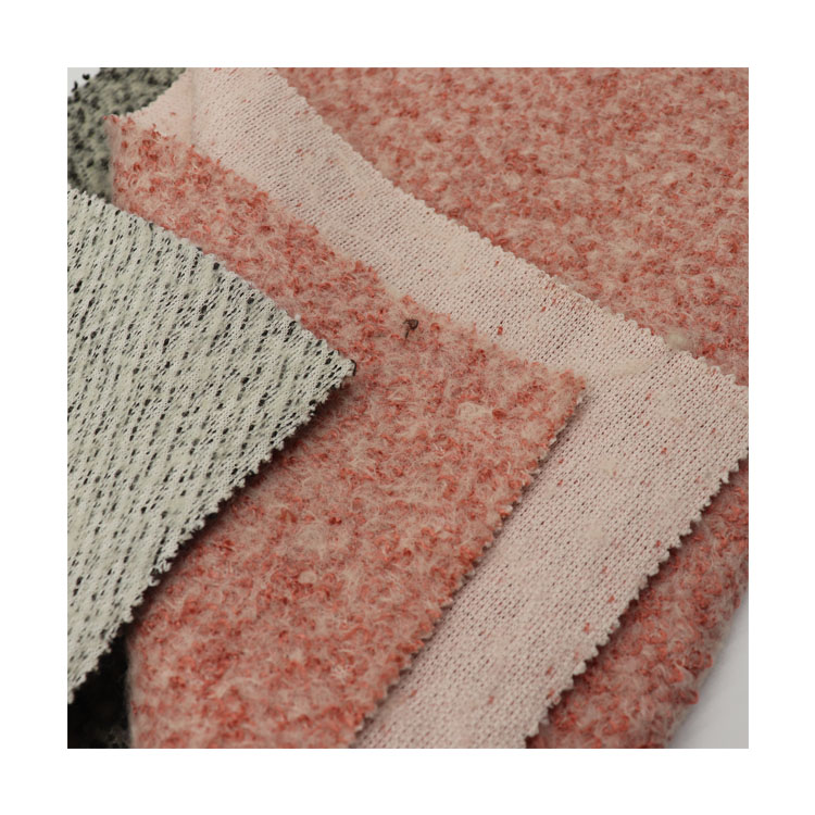 customized style and color wool blended jacquard woolen fabric