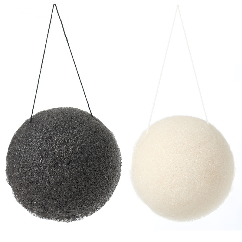 Косметическая губка Konjac для мытья лица, губка для очистки лица Konjac organic
