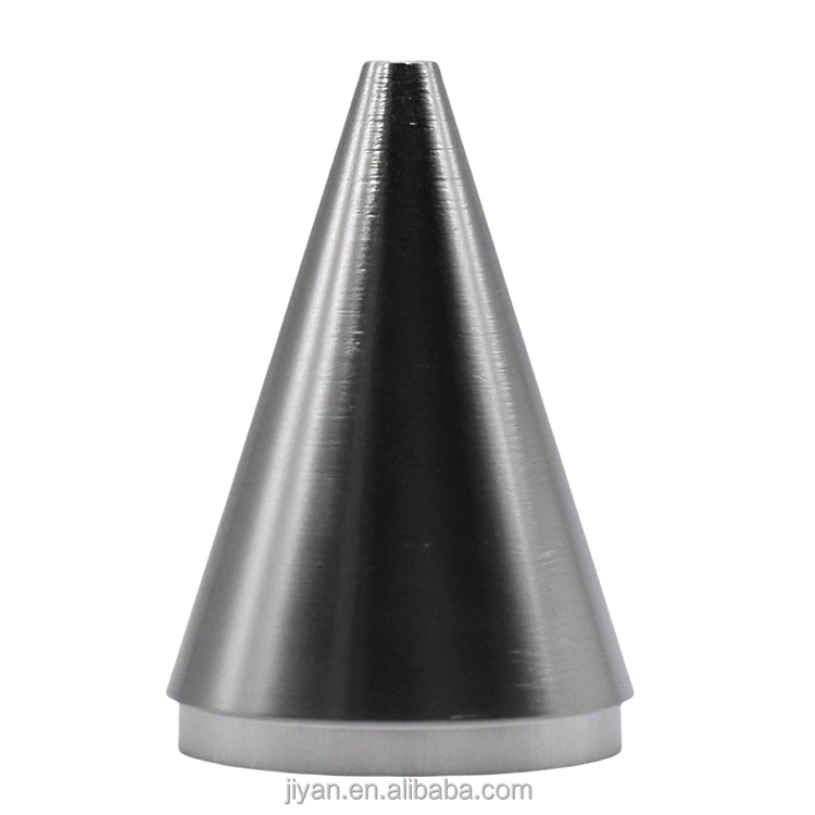 Precision CNC Turning Machined Stainless Steel Conical Pipe Connectors for Pipeline Transition