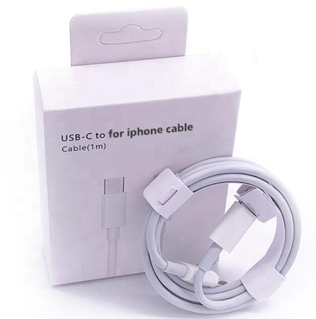 Fast Charger USB-C-8pin Type-c Pd Cable for apple iphone 11 max pro Sync charger cord 18W PD Charging Data