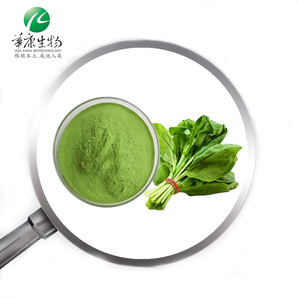 Huakang Organic Natural Green Water Soluble Vegetable Powder Spinach Powder