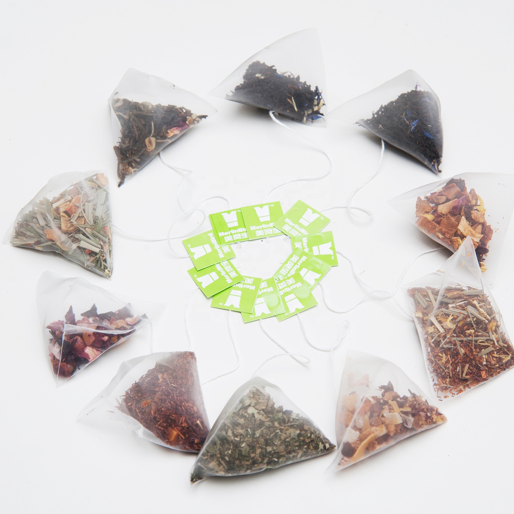 Wholesale Chinese Mixed Herbal Tea Bag Organic Loose Leaf Teabag with Rose Petals and Dried Lemon Fruit Tea