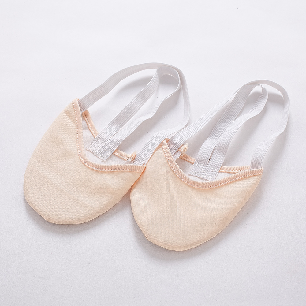 New Design Rhythmic Gymnastics Leather Half Sole Toe Forefoot Half Ballet Shoes