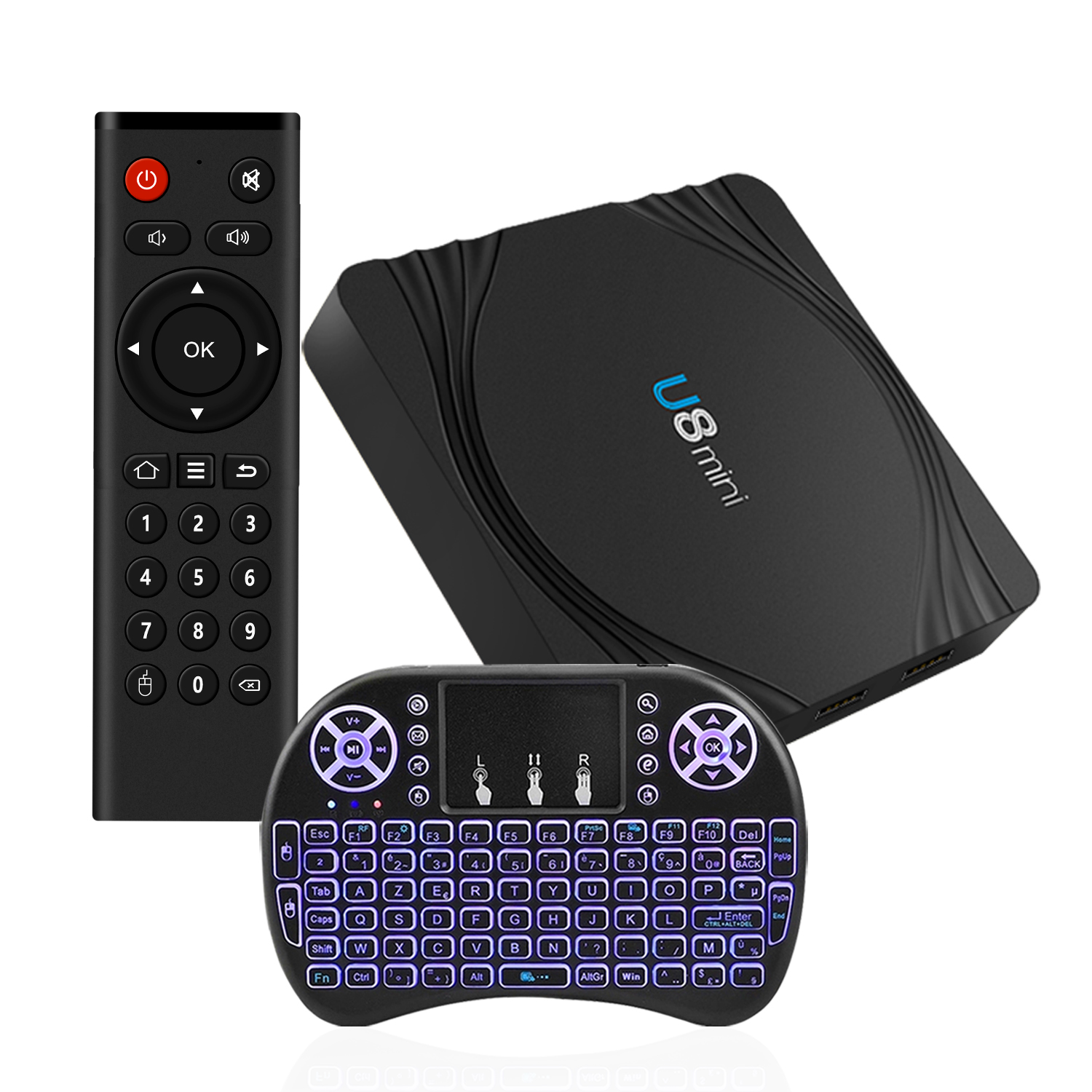 Xangshi поддержка подписки на IPTV 2,4g wifi S905W 2 + 8 android 9,1 Четырехъядерный 4k hdr smart tv box android