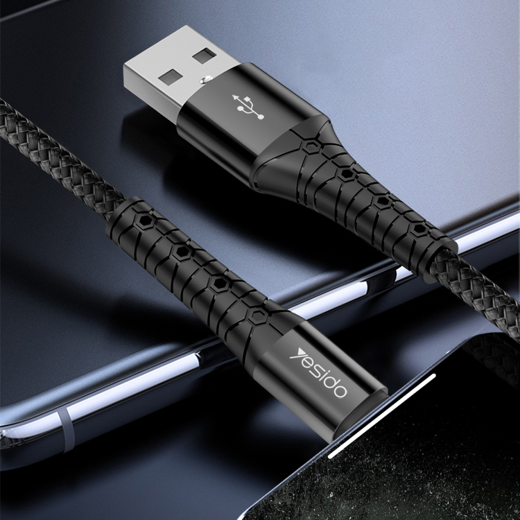 Универсальный Usb-кабель в нейлоновой оплетке для мобильного телефона длиной 2 м, а, зарядный кабель для передачи данных для Iphone