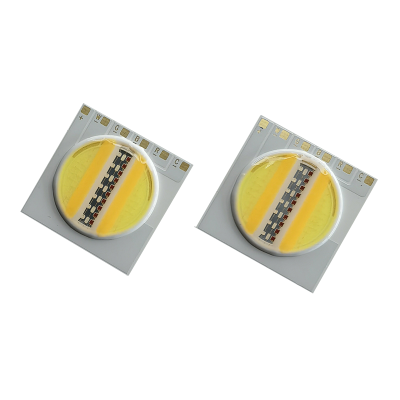 Dual color led chip COB LED RGBW RGBWW RGBCW 1919 300mA 25W rgbw led diode