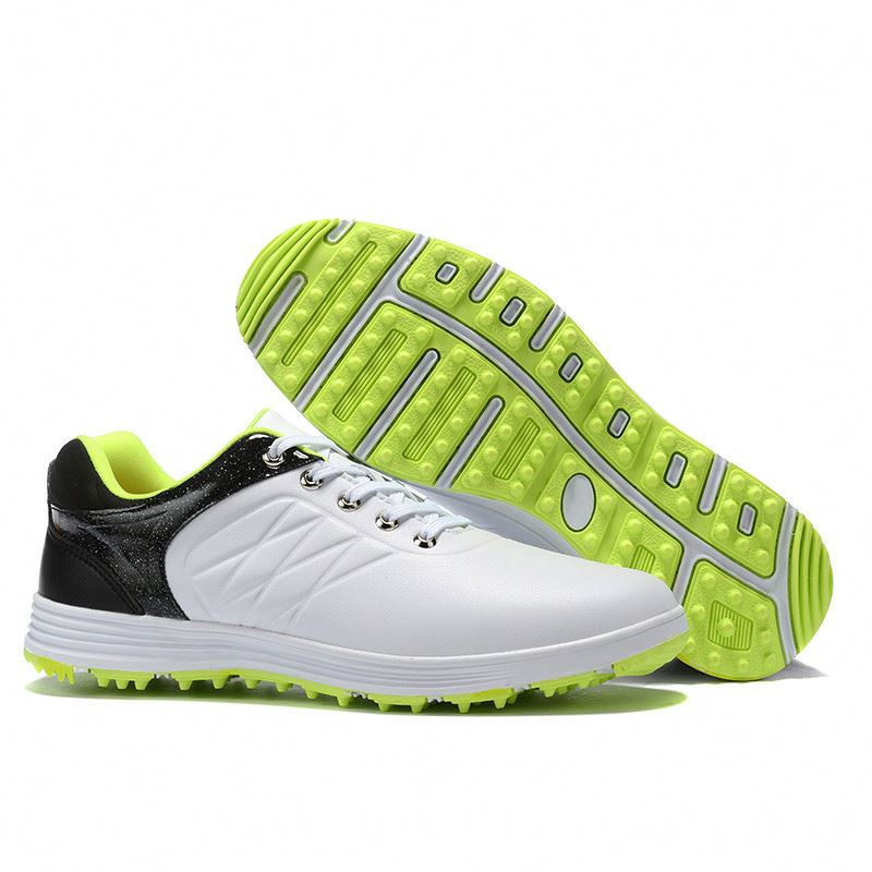 2021 New Men's Pro Waterproof Golf Shoe Spikeless/non-slip Wear-resistant Breathable Sports Shoes Golf Shoe