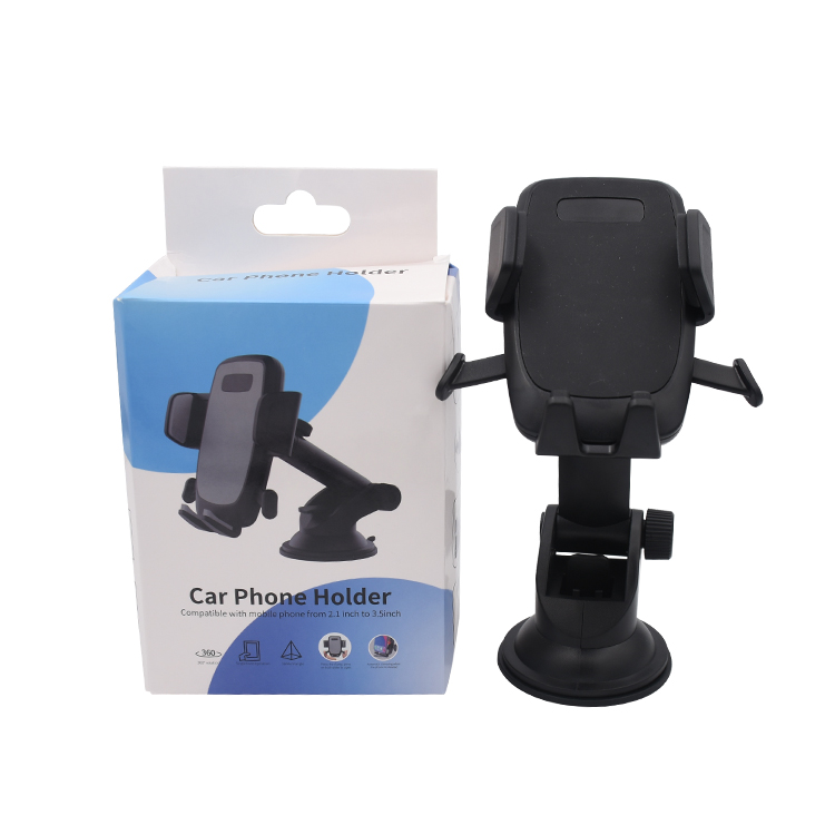 Hot sale Vertical Windshield Sucker Gravity Car Phone Holder Mobile Smartphone Stand 360 Degree Adjustable cell Phone car Holder
