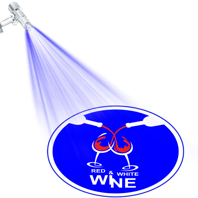 Yufan outdoor waterproof projector ligh party advertising door ad light projecteur logo gobo