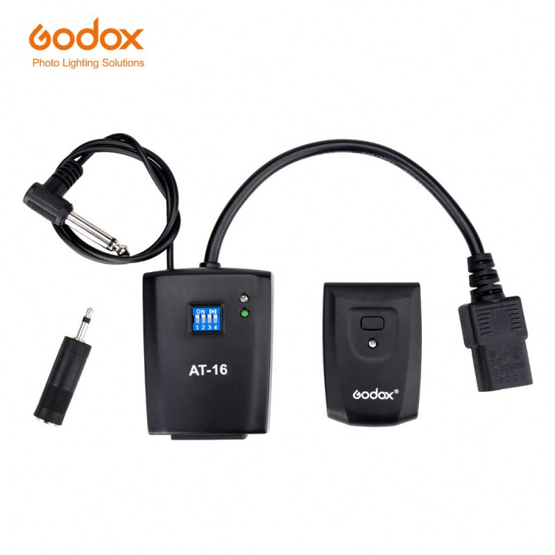 Magic Vision Godox AT-16 Wireless Studio Flash Trigger for Canon, Nikon, Pentax, Olympus, Samsung, 16 Channel, AC Power, Sync
