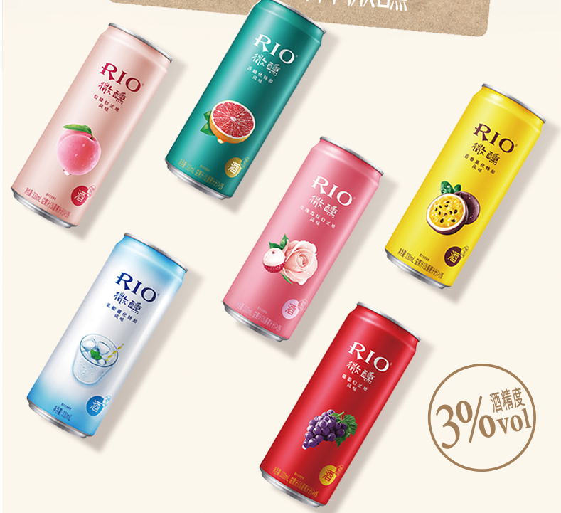Rio alchoholic консервированные фруктовые Коктейльные напитки с различными вкусами