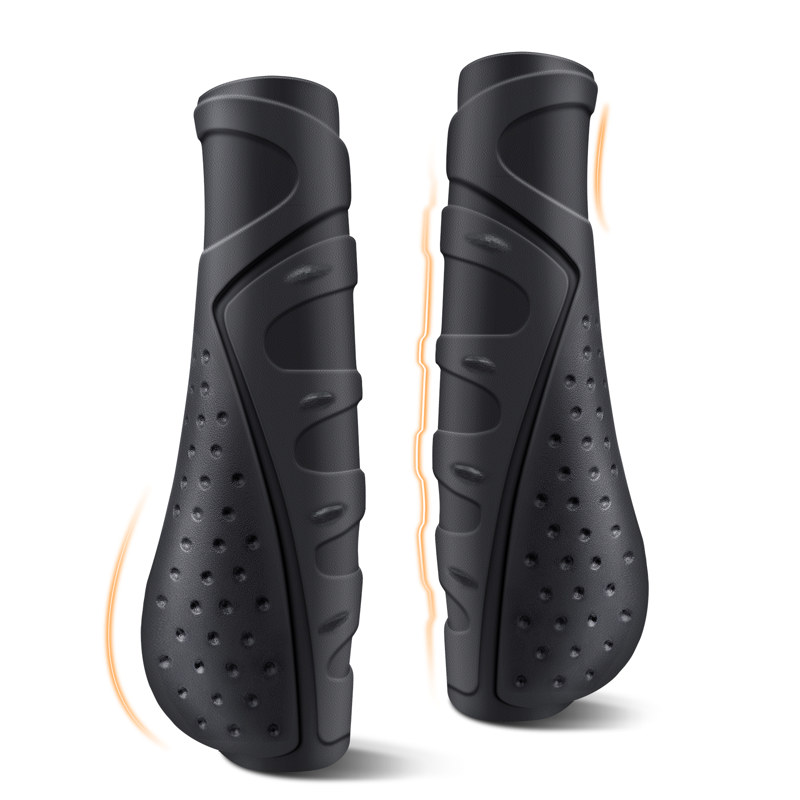 LIREDER High Quality Rubber Handlebar Grips Cover BMX MTB Bike Handles Anti-skid Bicycles Fixed Grips Bicycle Parts