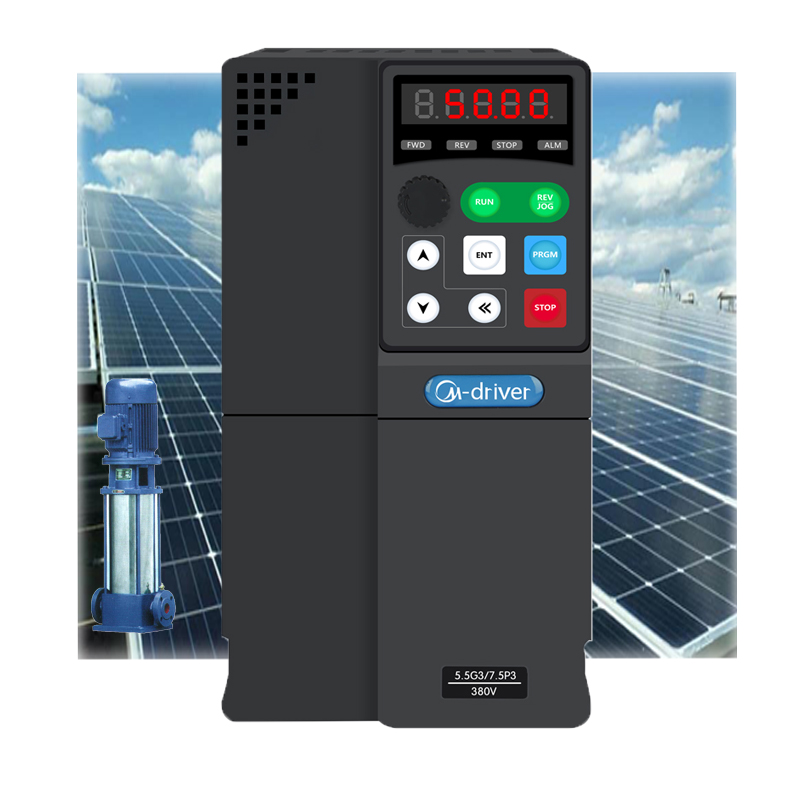 220v Trifasico De Frecuencia 4kw Water Pump Solar Controller