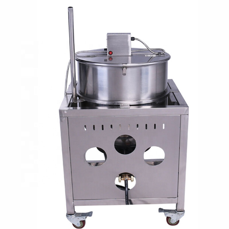 Factory Directly Sale Gas Popcorn Machine Spherical Popcorn Machine Commercial Air Popping Popcorn Machine