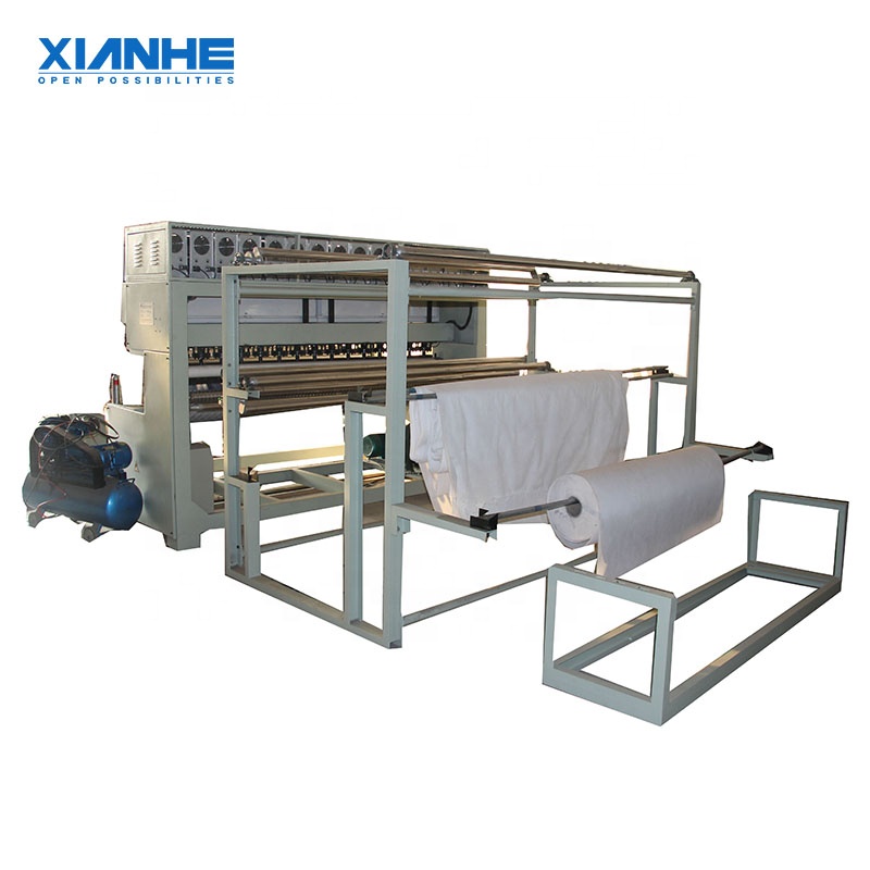 Automatic Cloth Belt Digital Ultrasonic Quilting Machine for Three Layers Feeding