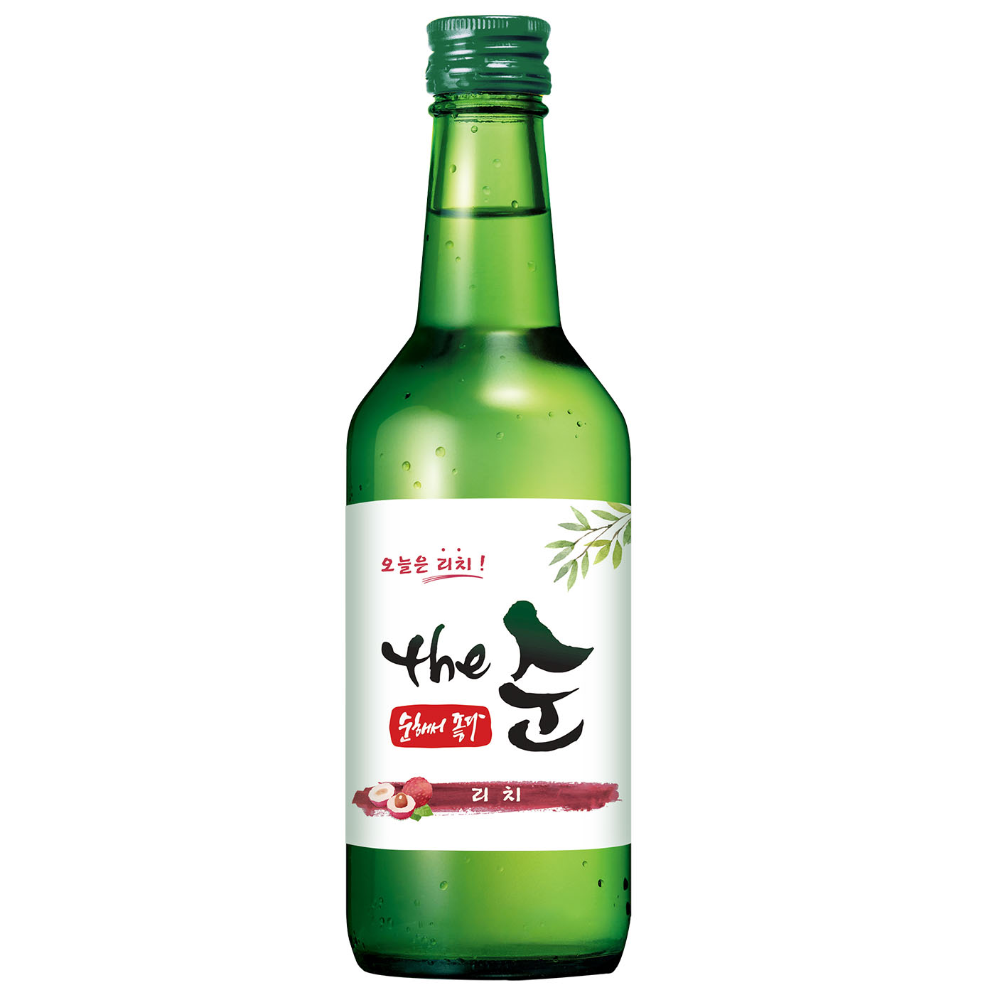 Корейское рисовое вино SOJU THE SOON LYCHEE на вкус 1 бутылка 360 мл 12% спирта KOTRA высокого качества