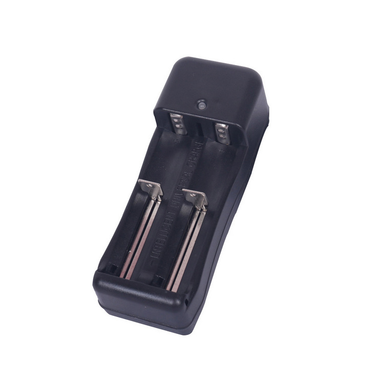2 Slots 18650 Battery Charger Adapter 3.7V 500ma Intelligent power off IC EU US Plug for rechargeable Battery 18650