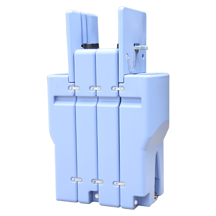 Outdoor washing hand HDPE sink and movable hand wash stations